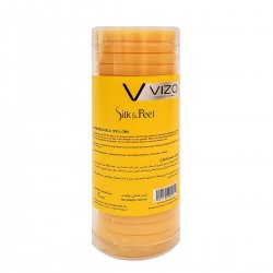 اقراص الشمع لأزالة الشعر warm wax discs yellow vizo professional 400ml